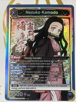 Union Arena Demon Slayer Vol 2 Nezuko Kamado UEX05BT/KMY-3-021 Super Rare SR NM - Image 1