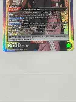 Union Arena Demon Slayer Vol 2 Nezuko Kamado UEX05BT/KMY-3-021 Super Rare SR NM - Image 2