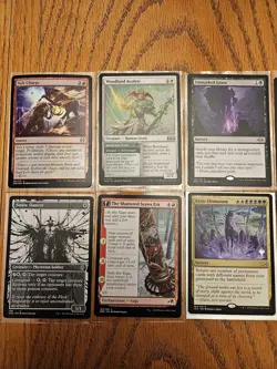Magic the Gathering 54 Card Lot Including Mythics, Rares, Promo's & Foils - Image 5