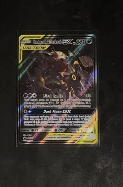 Pokemon Umbreon & Darkrai GX SM241 TAG TEAM Sun & Moon Promo Holo Card - Image 1