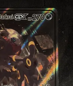 Pokemon Umbreon & Darkrai GX SM241 TAG TEAM Sun & Moon Promo Holo Card - Image 2