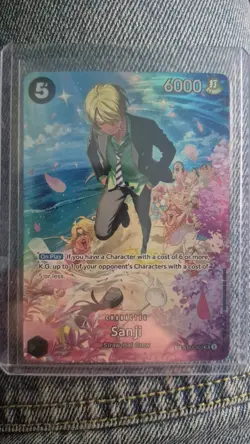 Sanji ST14-003 OP10 Royal Blood SP Full Art One Piece Card Game English - Image 1