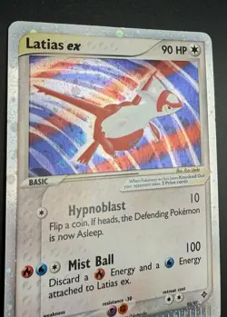Pokemon Latias ex 93/97 EX Dragon Ultra Rare Holo Card MP / LP - Image 2