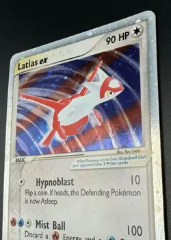 Pokemon Latias ex 93/97 EX Dragon Ultra Rare Holo Card MP / LP - Image 4