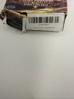 Yu-Gi-Oh! TCG Fire Kings Revamped Structure Deck – Box Damaged, Cards Sealed - Image 2