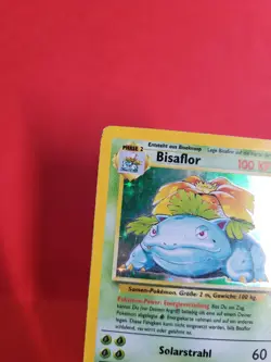 Pokemon Karte/card - Venusaur Bisaflor 15/102 Holo Base Set Light Played - Image 2