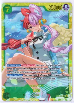 One Piece Card Game - UTA EB03-061 (SEC) Heroines Edition English NM/M - Image 1