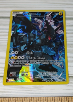Pokemon Zekrom Full Art Black Star Promo Holo XY76 XY Basic 120 HP TCG Card - Image 1