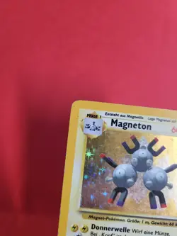 Pokemon Karte/card - Magneton 9/102 - Base Set Holo - Very Good - Image 2