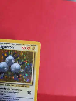Pokemon Karte/card - Magneton 9/102 - Base Set Holo - Very Good - Image 3