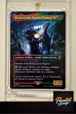 Owen Grady, Raptor Trainer (Borderless) Universes Beyond: Jurassic Pikachu World - Image 1