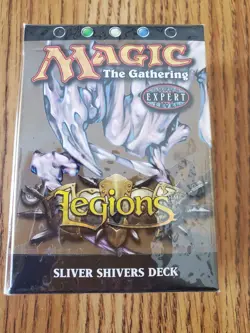 Magic The Gathering LEGIONS SLIVER SHIVERS SEALED Preconstructed Deck - Image 1