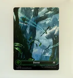 Magic the Gathering: Forest (0266) (Borderless) Edge of Eternities Foil NM - Image 1
