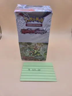 Pokemon Karmesin & Purpur Booster Display Neu OVP Sealed - Image 1