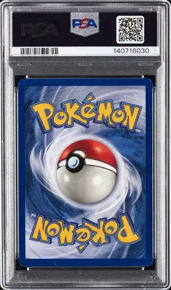 1999 POKEMON GAME #7 HITMONCHAN-HOLO PSA 7 - Image 2