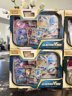 2x Pokemon TCG Glaceon / 2x Leafeon VSTAR Special Collection - Sealed - Image 2