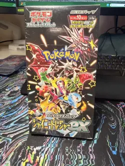 Pokemon TCG: Scarlet & Violet Shiny Treasure ex Booster Box Japanese SEALED 4521329394824 - Image 1