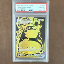 Pokemon Pikachu VMAX Lost Origin Ultra Rare Full Art Holo TG29/TG30 PSA 10 - Image 1