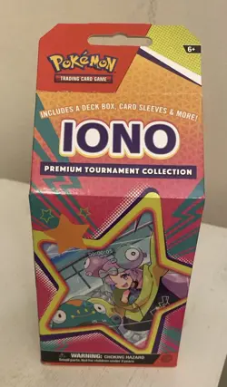 Pokemon TCG Iono Premium Tournament Collection Box | Brand New 💎 - Image 1
