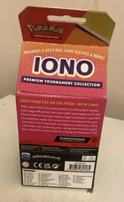 Pokemon TCG Iono Premium Tournament Collection Box | Brand New 💎 - Image 2