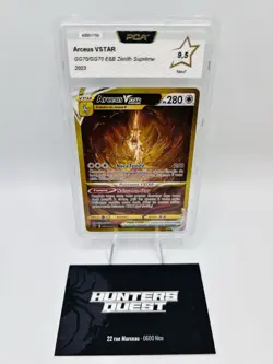 PCA 9,5 Carte POKEMON ARCEUS GG70/GG70 VStar GOLD EB12.5 Zenith Supreme FR - Image 1