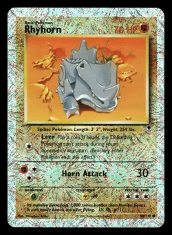 Rhyhorn 90/110 Legendary Collection LC Reverse Holo MP - Image 2
