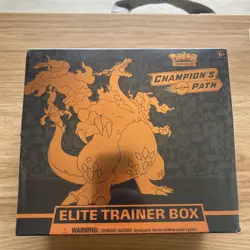 Pokemon TCG Sword & Shield Champion's Path Trainer Box ETB - Check Photos/Desc - Image 1