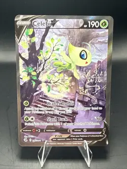 Pokemon Celebi V (Alternate Full Art) 245/264 Swsh08: Fusion Strike Holo - Image 1