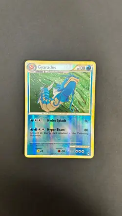 Pokemon TCG Gyarados Reverse Holo Rare 7/95 Call Of Legends LP/NM - Image 1