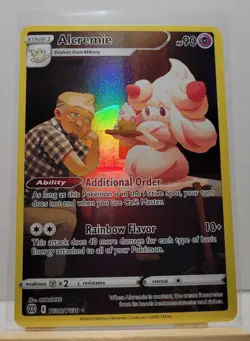 Alcremie TG08/TG30 Brilliant Stars Holo Ultra Rare Pokemon TCG - Image 1