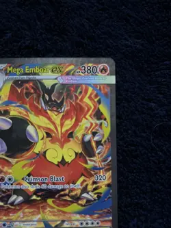 2026 Pokemon Ascended Heroes Mega Emboar ex SIR #273/217 FAST SHIP - Image 5