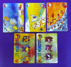 POKEMON POCKET MONSTERS VENDING PRISM STICKERS FOR selendrile - Image 1