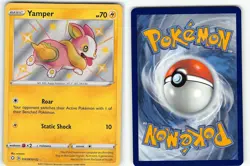 YAMPER SV039/SV122 RARE SHINY SHINING FATES SHINY VAULT POKEMON LP - Image 1