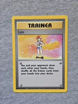 Lass 75/102 Rare Pokemon TCG Base Set Unlimited - Image 1