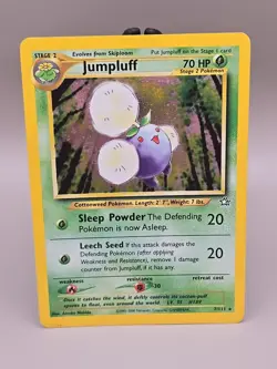 Pokemon TCG Jumpluff 7/111 Holo Rare Neo Genesis Set - Image 1