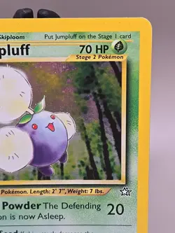 Pokemon TCG Jumpluff 7/111 Holo Rare Neo Genesis Set - Image 3