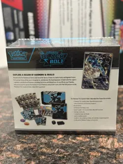 Pokemon TCG Black Bolt ETB Elite Trainer Box Sealed - Image 2