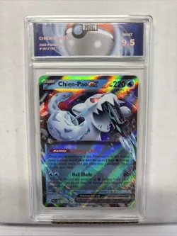 2023 Pokemon Chien-Pao Ex #61 HGC 9.5 (sb6) - Image 1
