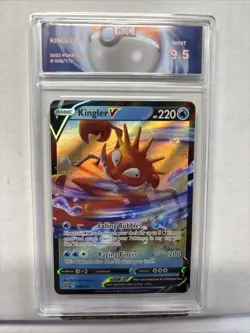 2022 Pokemon Kingler V #28 HGC 9.5 (sb6) - Image 1