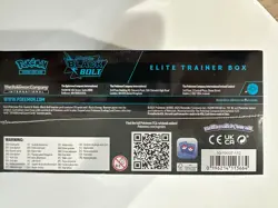 Pokemon TCG Scarlet & Violet Black Bolt Pokemon ETB Elite Trainer Box New - Image 3