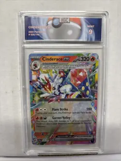 2024 Pokemon Cinderace Ex #28 HGC 9 (sb6) - Image 1