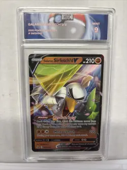 2020 Pokemon Galarian Sirfetch’d V Promo #swsh043 HGC 9 (sb6) - Image 1
