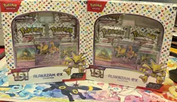(2)Pokemon TCG: Scarlet & Violet-151 Alakazam ex Collection Box - Factory Sealed - Image 1
