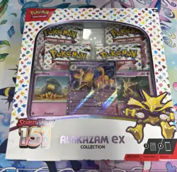 (2)Pokemon TCG: Scarlet & Violet-151 Alakazam ex Collection Box - Factory Sealed - Image 2
