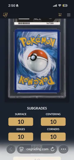Birthday Pikachu 24 Promo - Pokemon TCG Celebrations Classic Collection - ACE 10 - Image 3