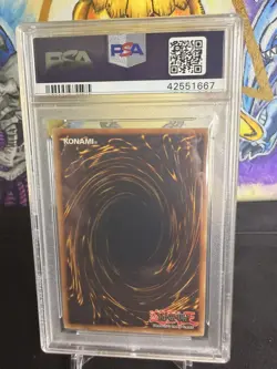 YU-GI-OH! yugioh Dark Magician SDY-006 Ultra Rare 1st Edition PSA9 - Image 2