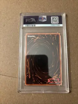 2002 YU-GI-OH! MRD-METAL RAIDERS 1ST ED #029 STEEL SCORPION PSA 9 MINT - Image 4