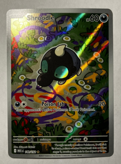 Shroodle 149/132 llustration Rare Mega Evolutions Pokemon Card NM - Image 1