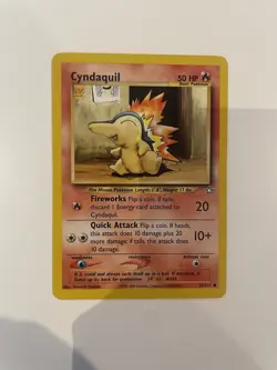 Cyndaquil - 57/111 - Pokemon Neo Genesis Unlimited Card WOTC NM - Image 1