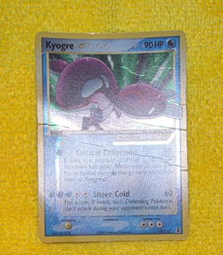 Kyogre Gold Star 2005 EX Delta Species 112/113 Holo Pokemon Card LP - Image 5